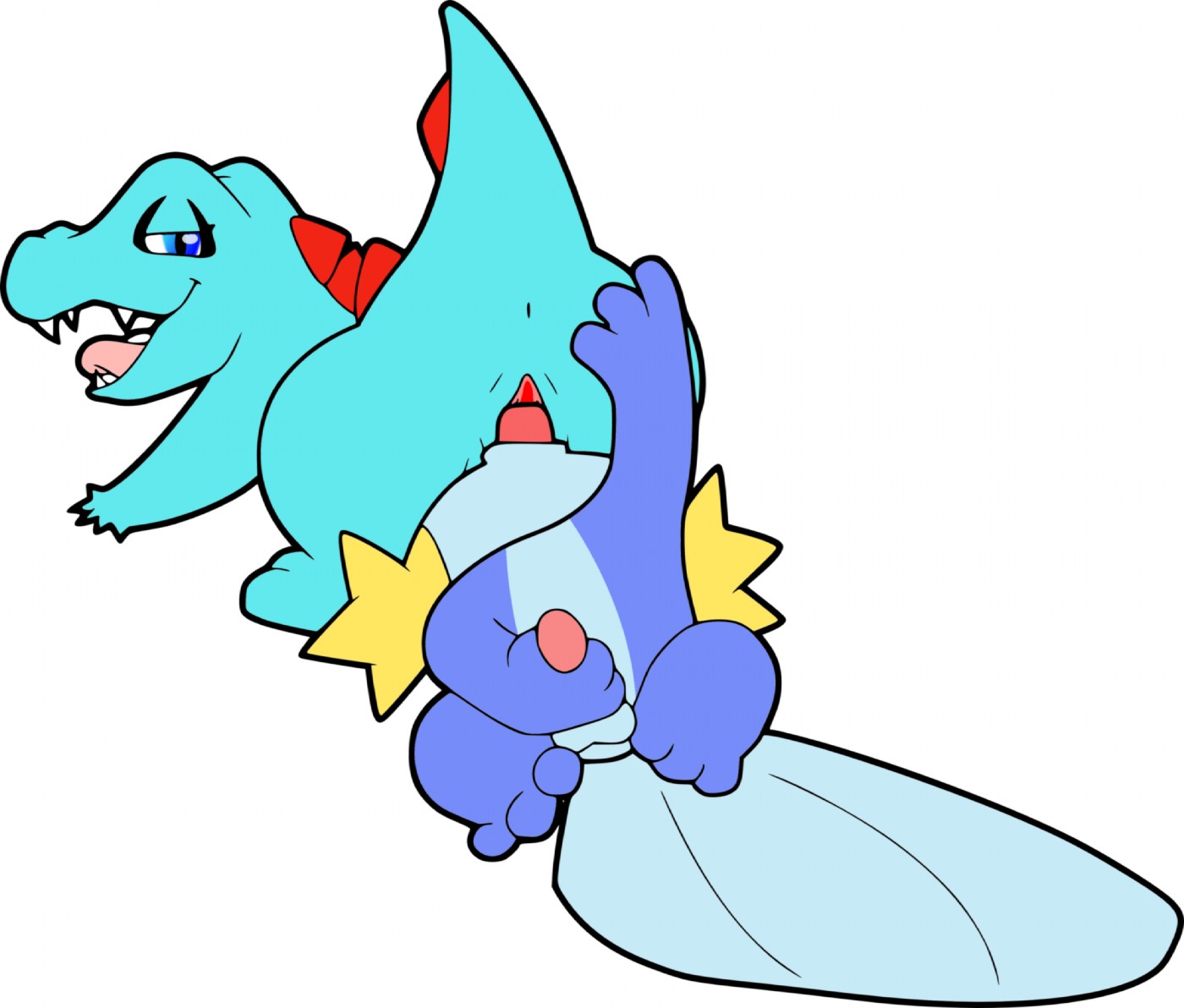 Rule34 – If it exists, there is porn of it / mudkip, totodile / 107099