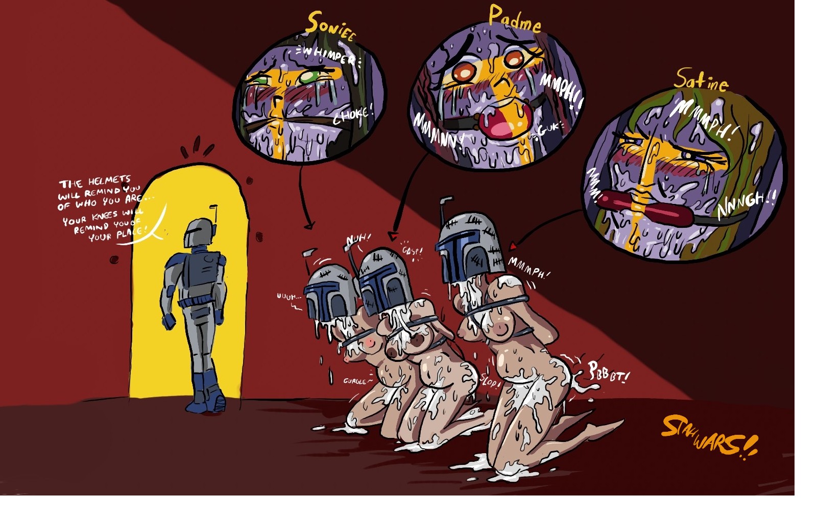 Rule34 – If it exists, there is porn of it / mandalorian, padme amidala, pre vizsla, satine kryze, soniee / 107453