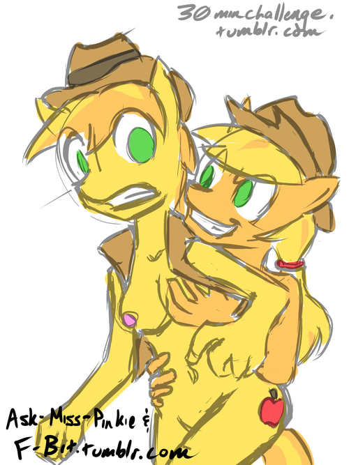Rule34 – If it exists, there is porn of it / applejack (mlp), braeburn / 107499