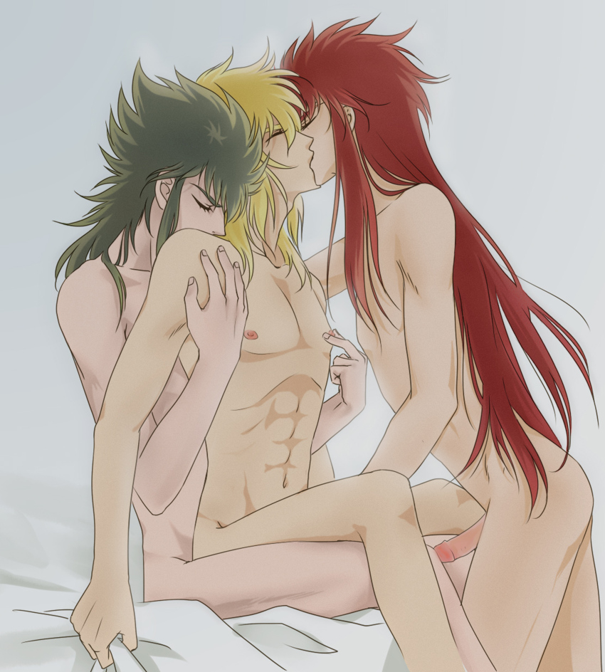 Rule34 – If it exists, there is porn of it / aquarius camus, bronze saints, cygnus hyoga, kraken isaac / 107528