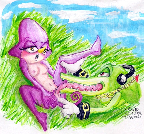 Rule34 – If it exists, there is porn of it / liza the chameleon, vector the crocodile / 107653