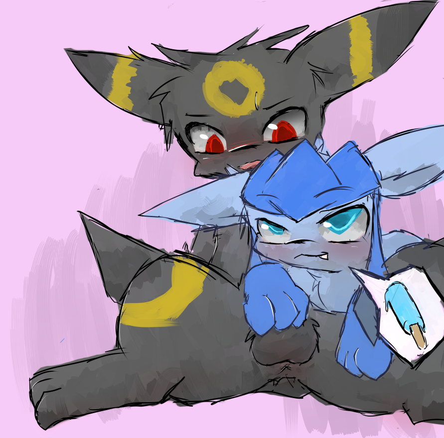 Rule34 – If it exists, there is porn of it / glaceon, umbreon / 107684