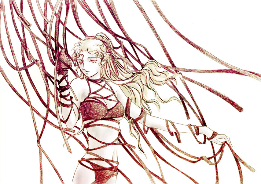 tina branford, final fantasy, final fantasy vi, tagme, 1990s (style), 1girl, female focus, retro artstyle, solo