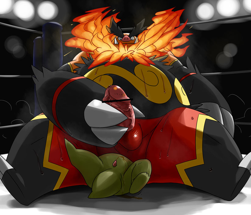 Rule34 – If it exists, there is porn of it / axew, emboar / 107847
