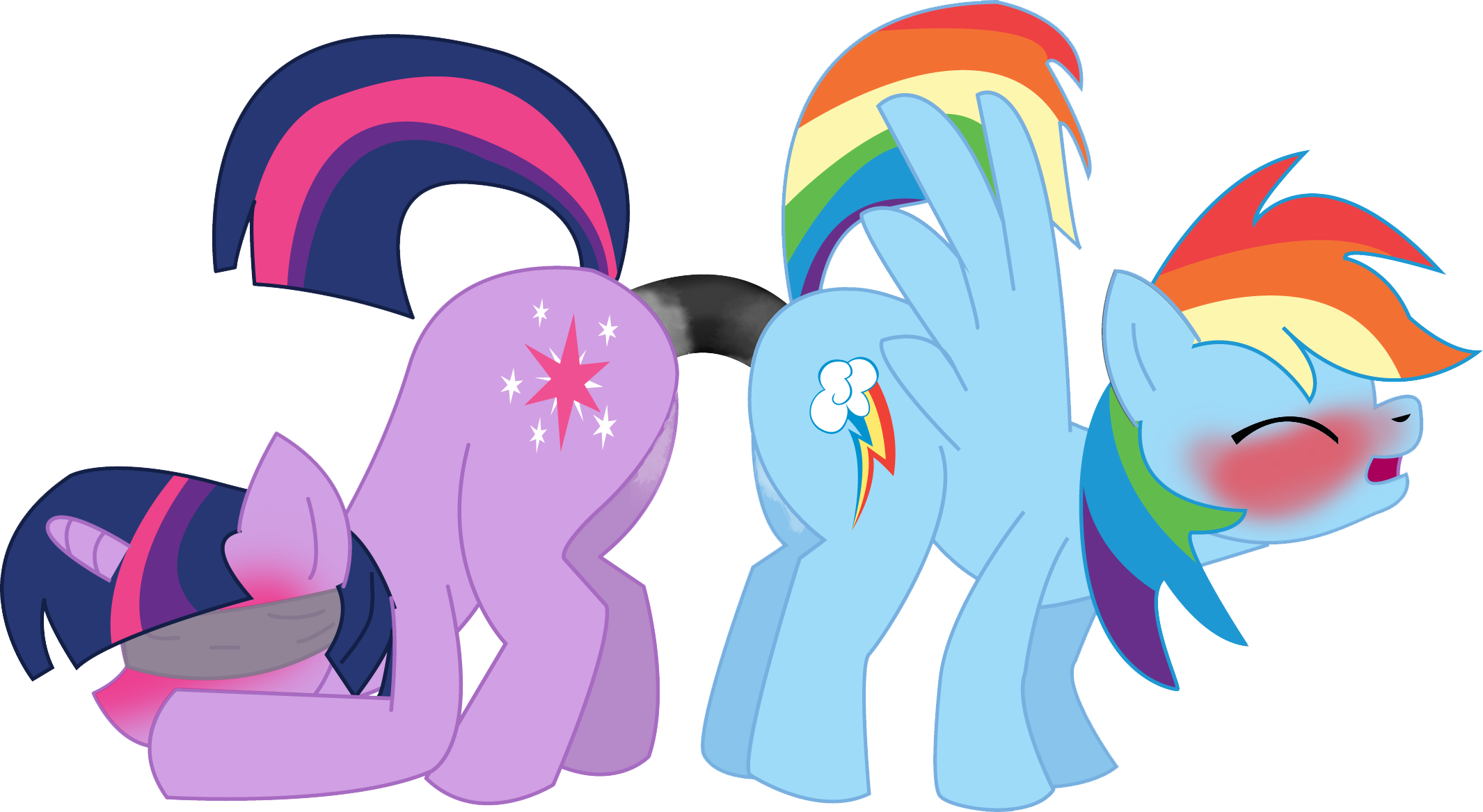 Rule34 – If it exists, there is porn of it / rainbow dash (mlp), twilight sparkle (mlp) / 107912
