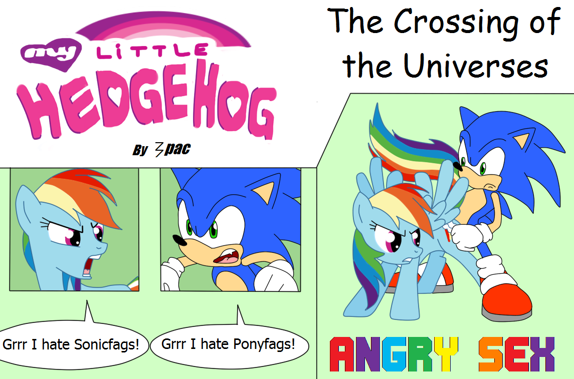 Rule34 – If it exists, there is porn of it / 3pac, rainbow dash (mlp), sonic the hedgehog / 108063