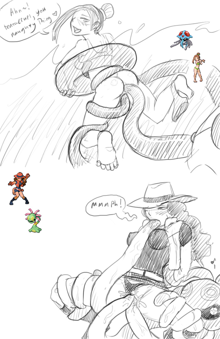 Rule34 – If it exists, there is porn of it / illuminatii, cradily, pokemon ranger (npc), swimmer (pokemon), tentacruel / 108142
