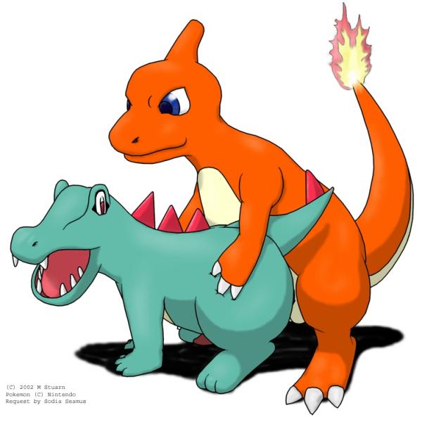 Rule34 – If it exists, there is porn of it / charmeleon, totodile / 108214