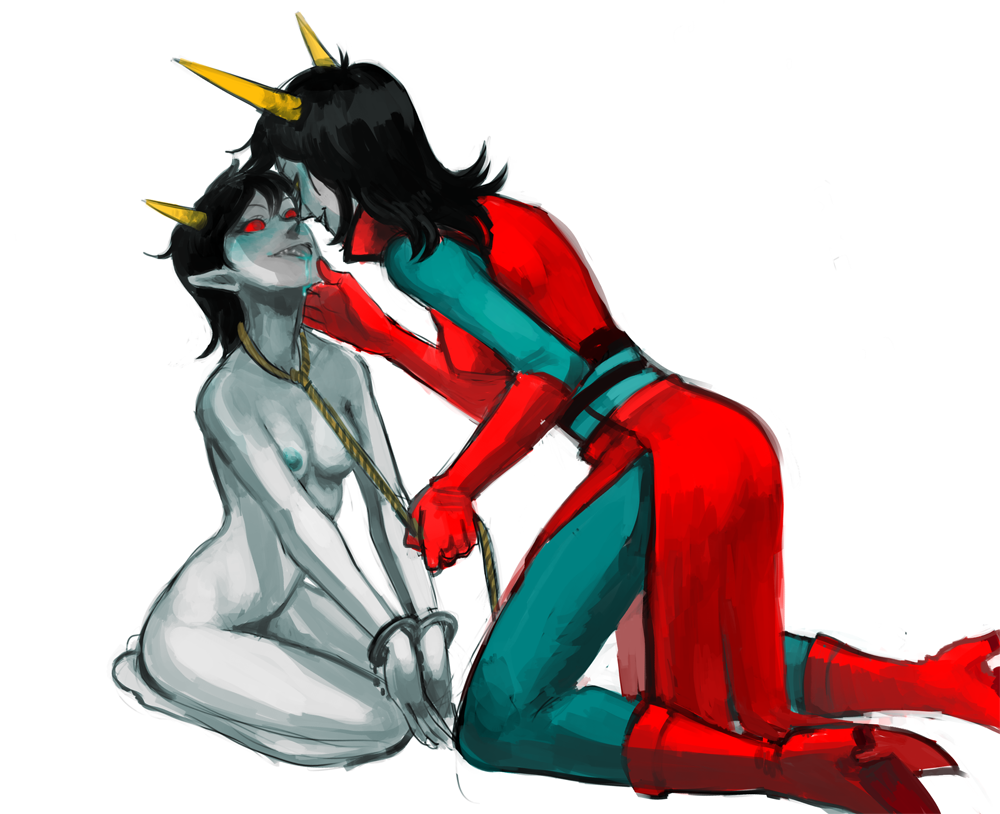 Rule34 – If it exists, there is porn of it / neophyte redglare, terezi pyrope, troll (homestuck) / 108393