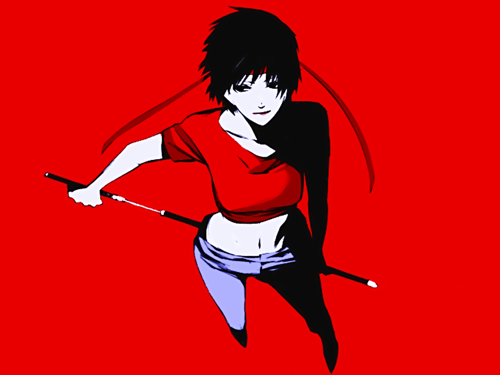 rosa, fu'un, fuu'un, kizuna encounter, snk, 1girl, black eyes, black hair, female focus, pale skin, solo, sword, weapon