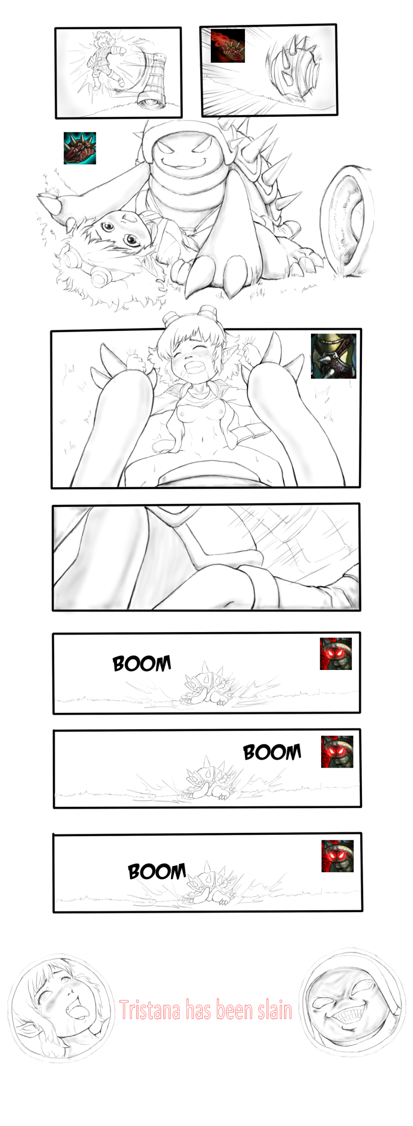 Rule34 – If it exists, there is porn of it / rammus, tristana, yordle / 109372