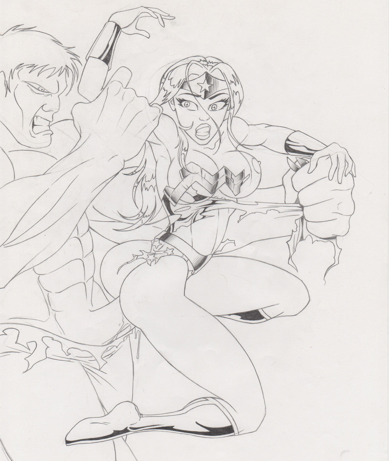 Rule34 – If it exists, there is porn of it / selrock, hulk, wonder woman / 109456