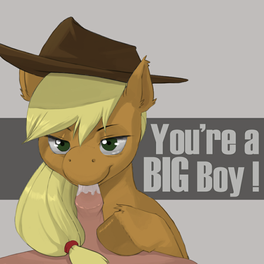 Rule34 – If it exists, there is porn of it / jobo37, kevinsano, applejack (mlp) / 109583