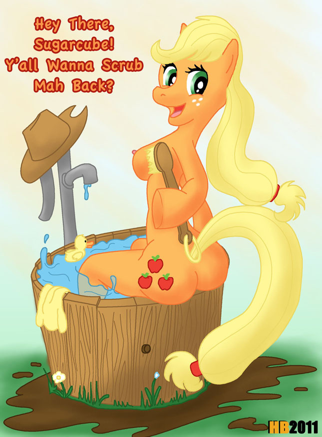 Rule34 – If it exists, there is porn of it / hentai boy, applejack (mlp) / 109633