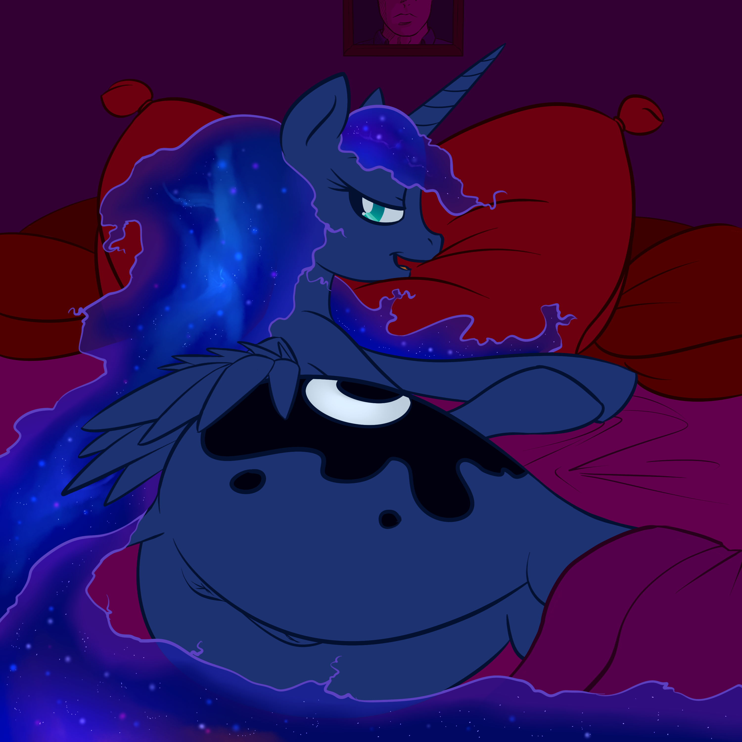 Rule34 – If it exists, there is porn of it / okiedokielowkey, princess luna (mlp) / 109635