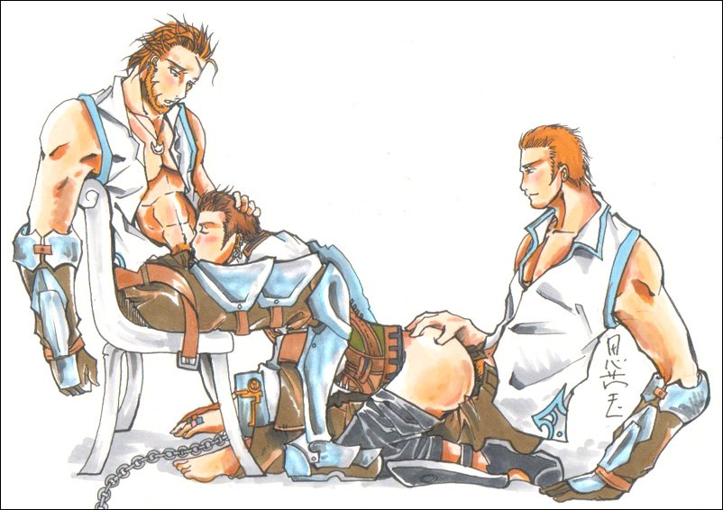 Rule34 – If it exists, there is porn of it / artist request, balthier, basch, gabranth / 109740