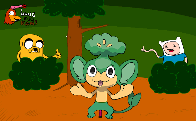Rule34 – If it exists, there is porn of it / hanekugkam, finn the human, jake the dog, pansage / 109948