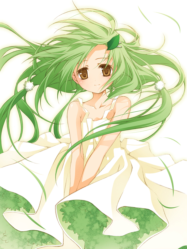 reina (black spider), bad id, bad pixiv id, tagme, 1girl, female focus, green hair, long hair, solo