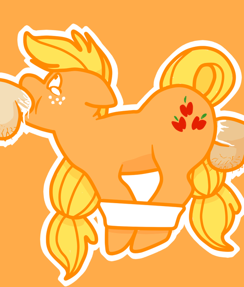 Rule34 – If it exists, there is porn of it / applejack (mlp) / 110248