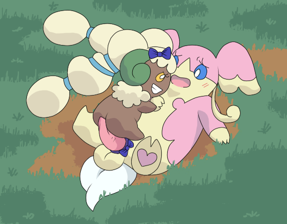 Rule34 – If it exists, there is porn of it / hinoarashi, audino, whimsicott / 110503