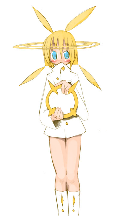 masha, rastal, meteos, tagme, blonde hair, blue eyes, personification, solo