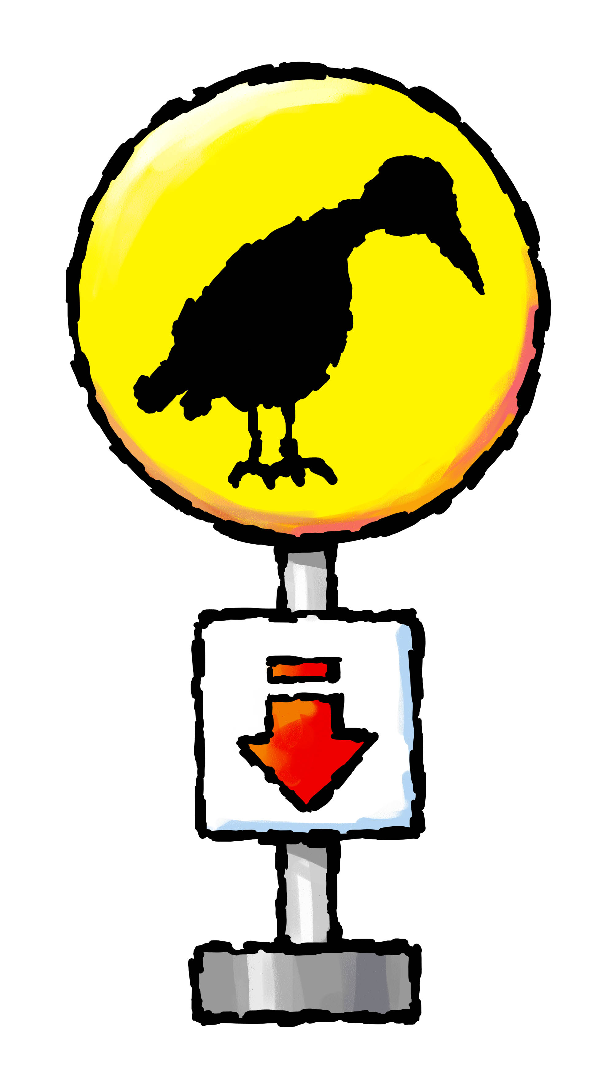 nakagawa yasuhisa, mario (series), nintendo, yoshi's island ds, absurdres, highres, official art, third-party source, arrow (symbol), no humans, sign, simple background, solo, white background