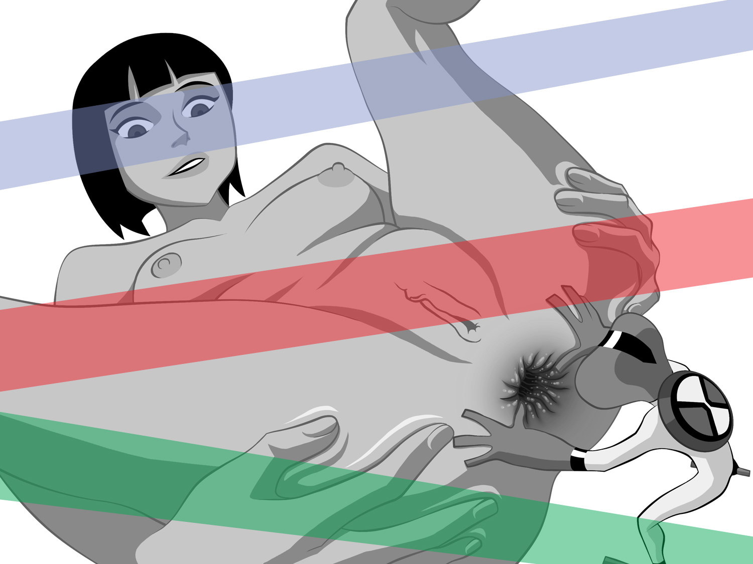 Rule34 – If it exists, there is porn of it / dankwart, ben tennyson, grey matter, julie yamamoto / 111007