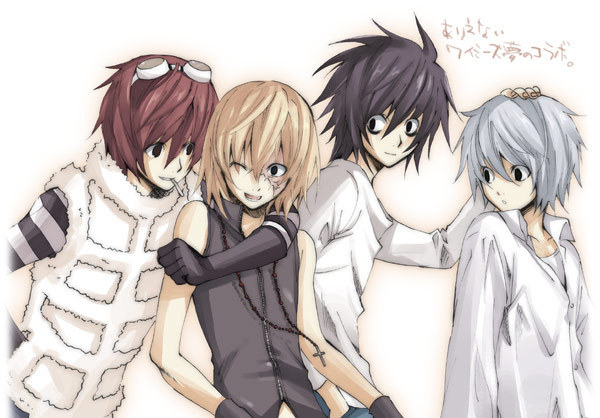 l (death note), matt (death note), mello (death note), near (death note), death note, tagme, 00s