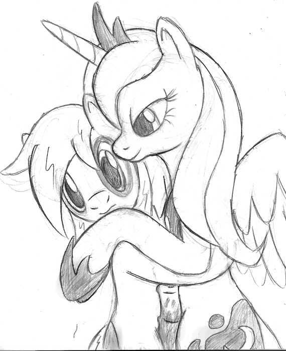 Rule34 – If it exists, there is porn of it / tg-0, pipsqueak, princess luna (mlp) / 111347