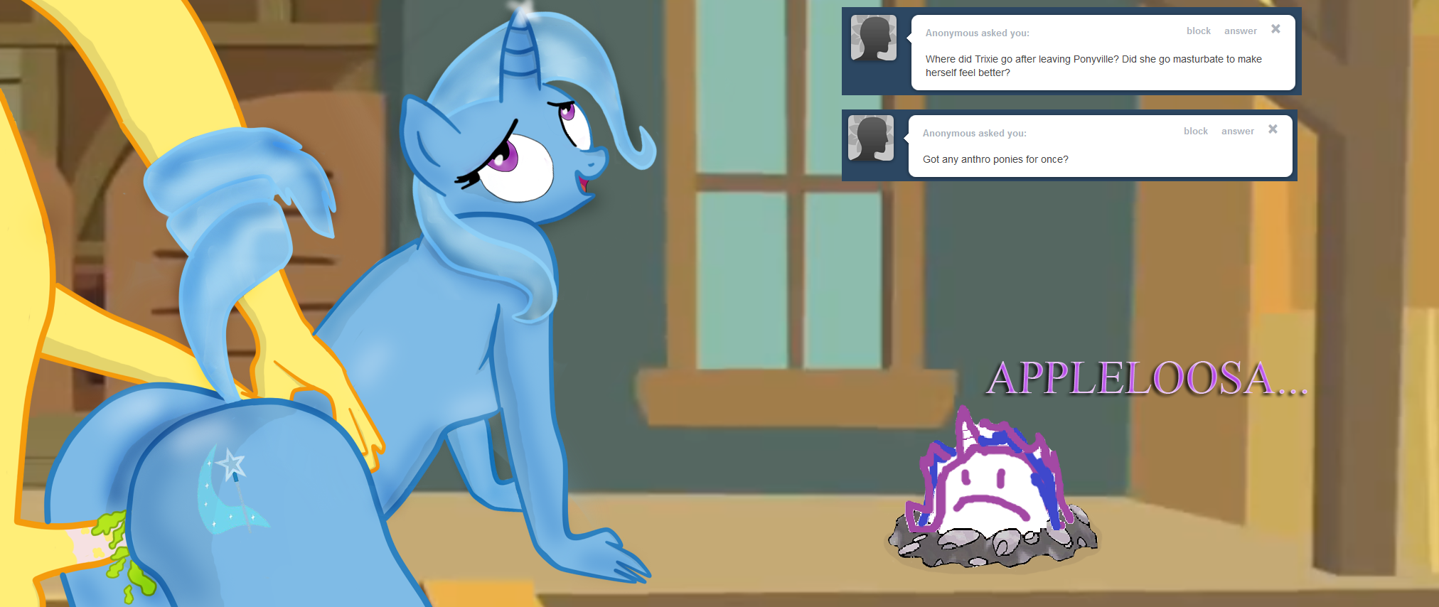 Rule34 – If it exists, there is porn of it / braeburn, trixie lulamoon, twilight panda / 111410
