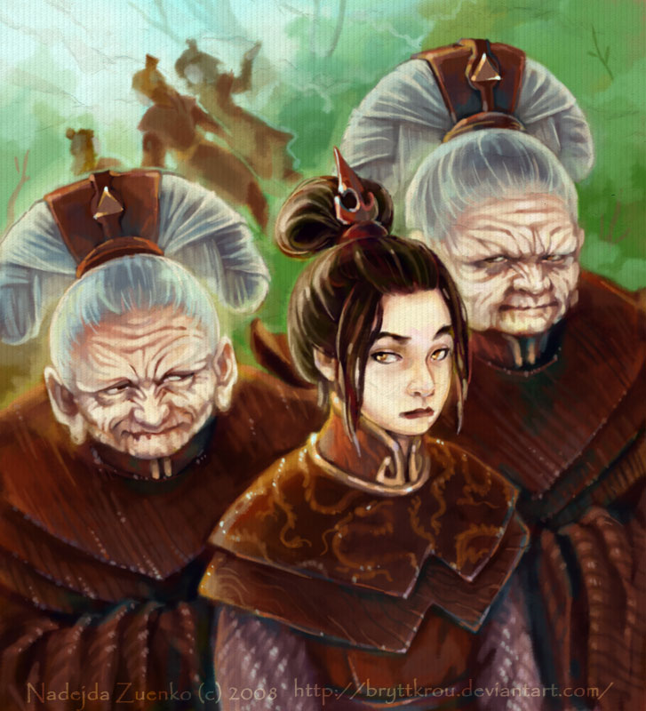 azula, avatar: the last airbender, avatar legends, tagme, old women, you gonna get raped