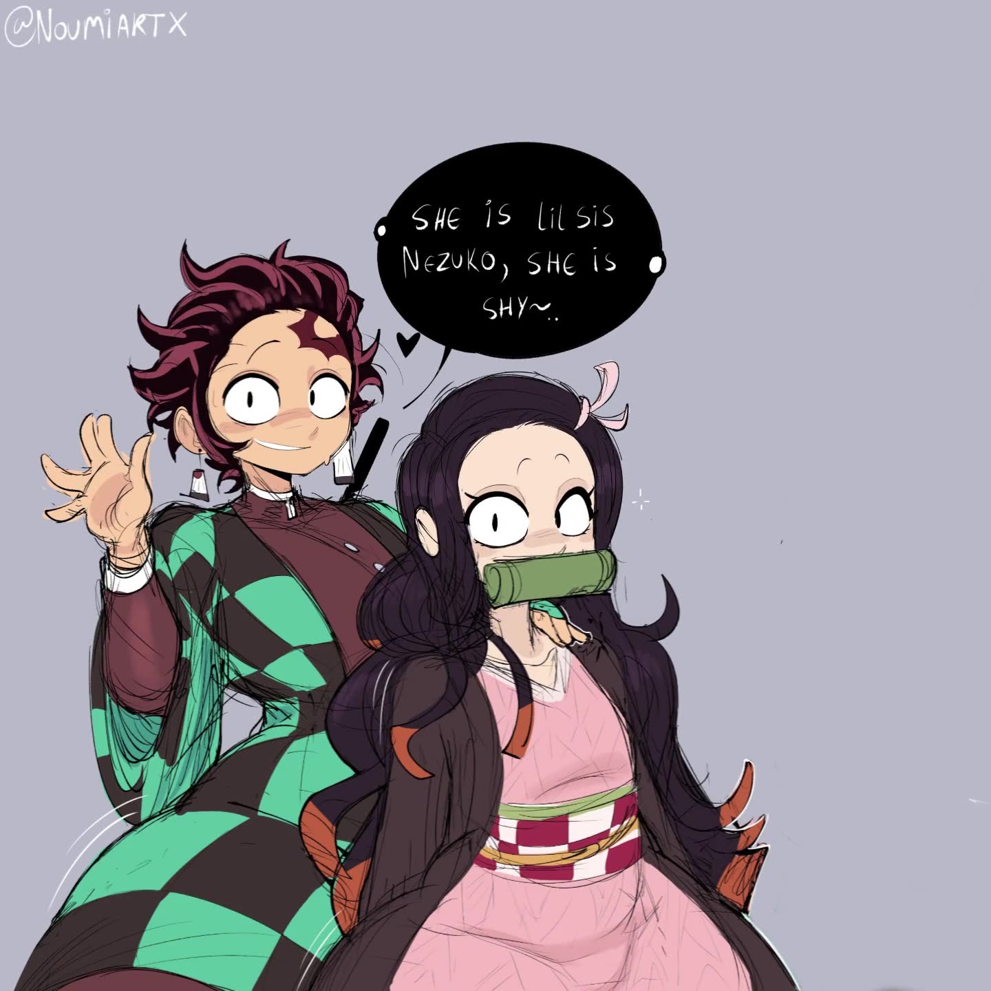 Rule34 – If it exists, there is porn of it / kamado nezuko, kamado tanjirou, nezuko kamado / 8655424