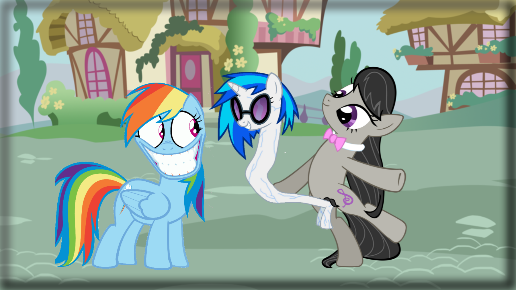 Rule34 – If it exists, there is porn of it / octavia melody, rainbow dash (mlp), vinyl scratch / 112831