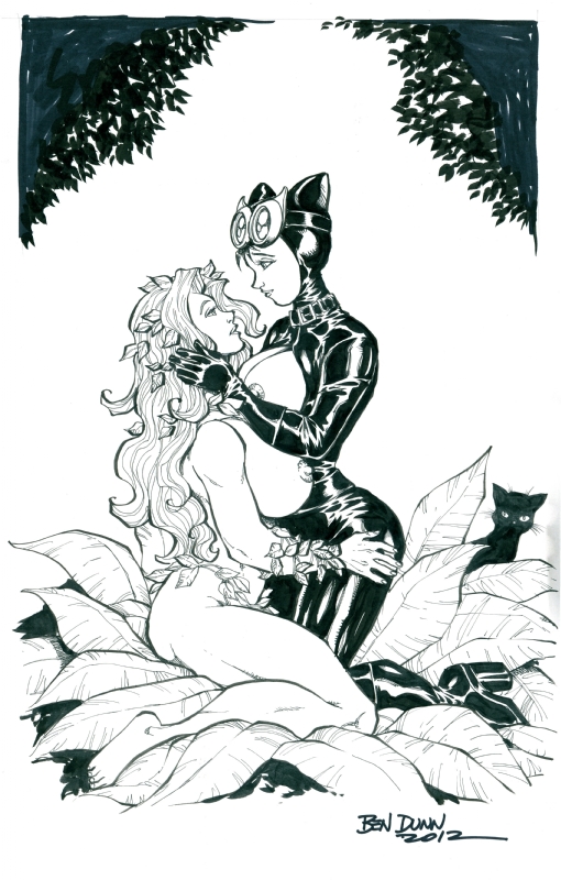 Rule34 – If it exists, there is porn of it / ben dunn, catwoman, poison ivy, selina kyle / 112939