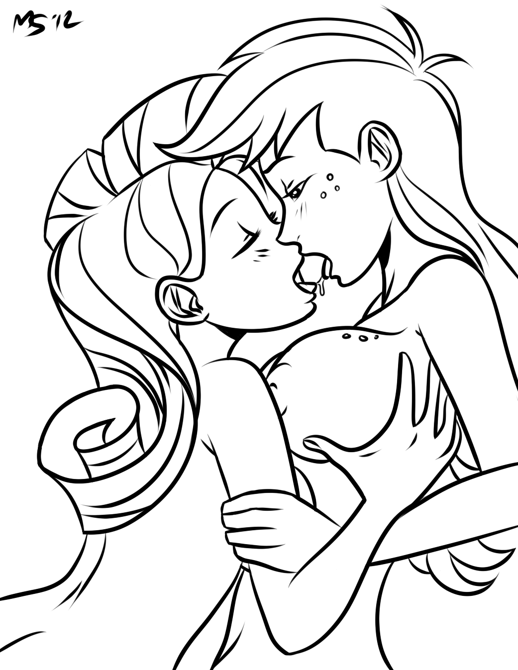 Rule34 – If it exists, there is porn of it / megasweet, applejack (mlp), rarity (mlp) / 113163