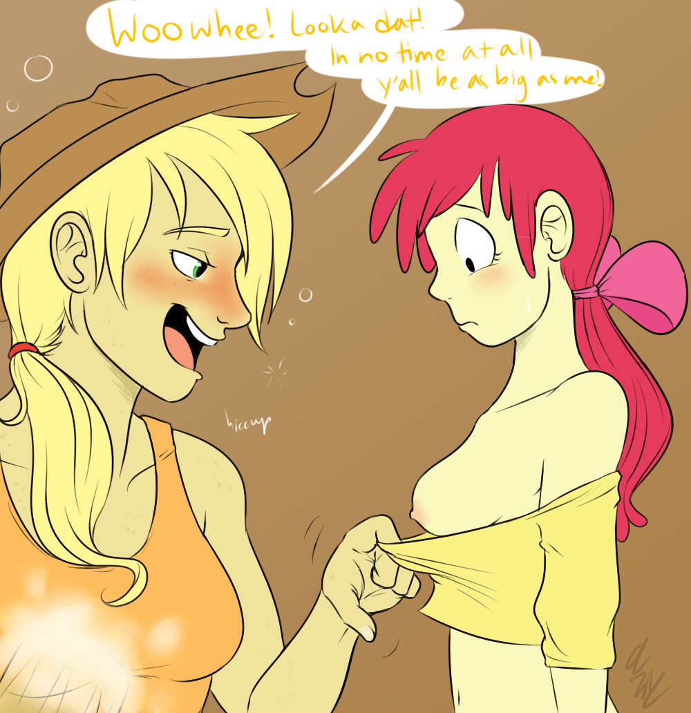 Rule34 – If it exists, there is porn of it / cartoonlion, apple bloom (mlp), applejack (mlp), cutie mark crusaders / 113185