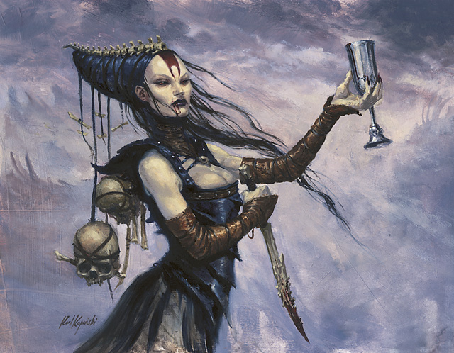 magic: the gathering, tagme, knife, skull