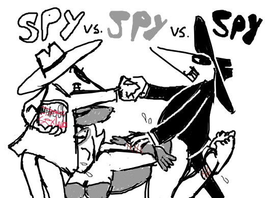 Rule34 – If it exists, there is porn of it / black spy, grey spy, white spy / 113275