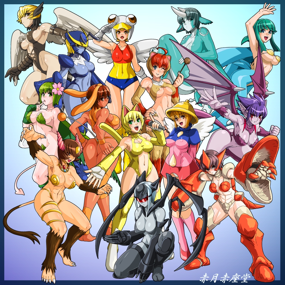 Rule34 – If it exists, there is porn of it / aya, fushisha o, rinka, fetish (character), mischief / 113334