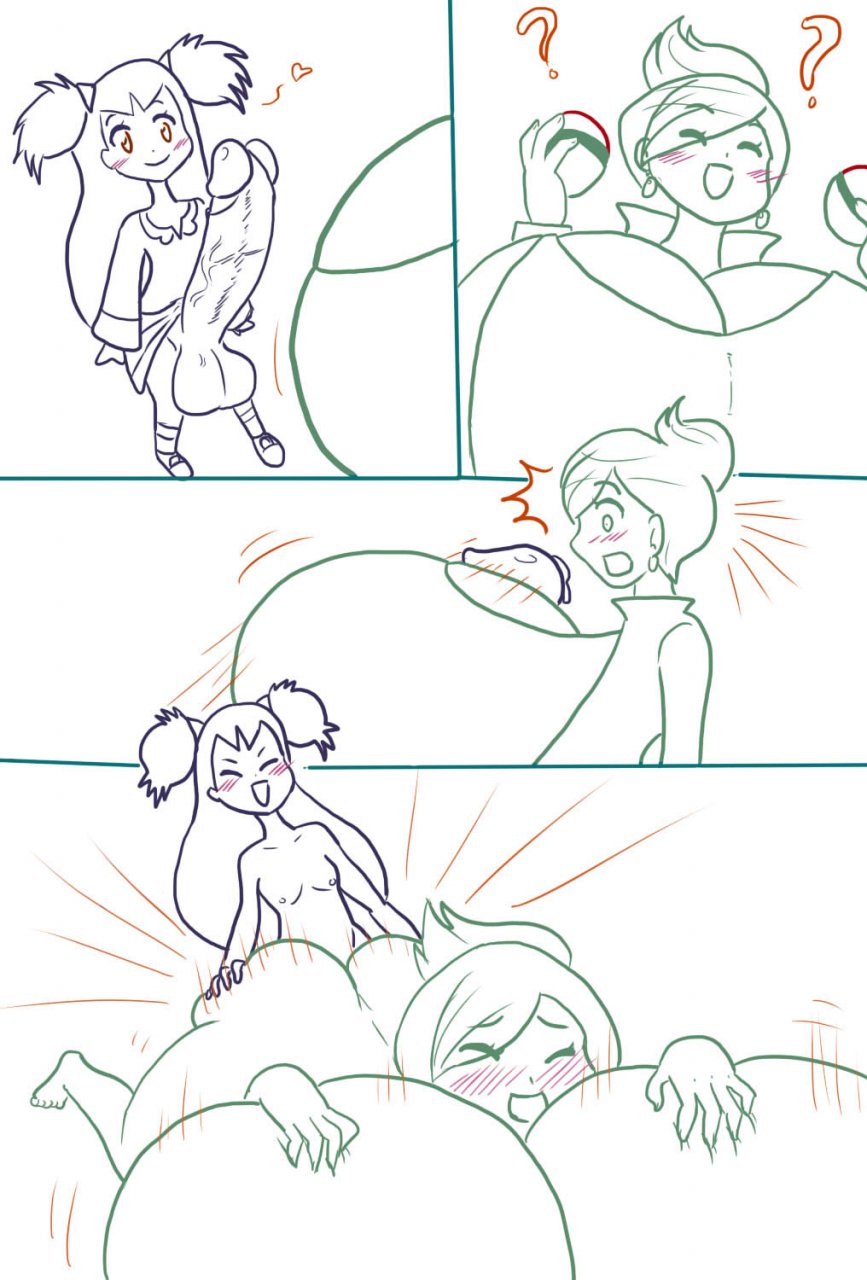 Rule34 – If it exists, there is porn of it / nikoh, araragi (pokemon), iris (pokemon) / 113461
