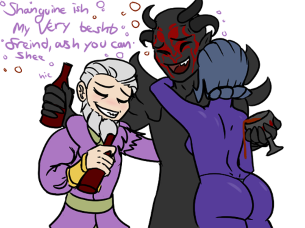 Rule34 – If it exists, there is porn of it / sharona, sanguine, sheogorath / 113548