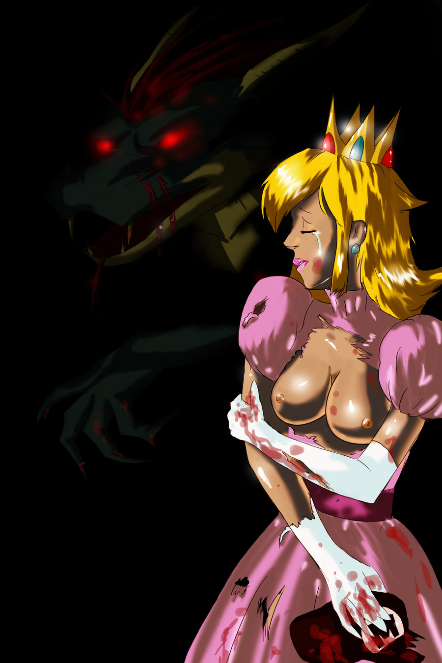 Rule34 – If it exists, there is porn of it / kagato007, bowser, koopa, princess peach / 113631