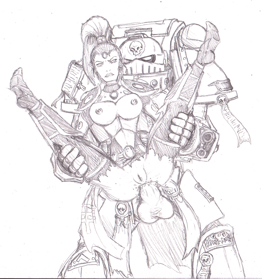 Rule34 – If it exists, there is porn of it / fleatrollus, eldar, grey knight, space marine / 114021