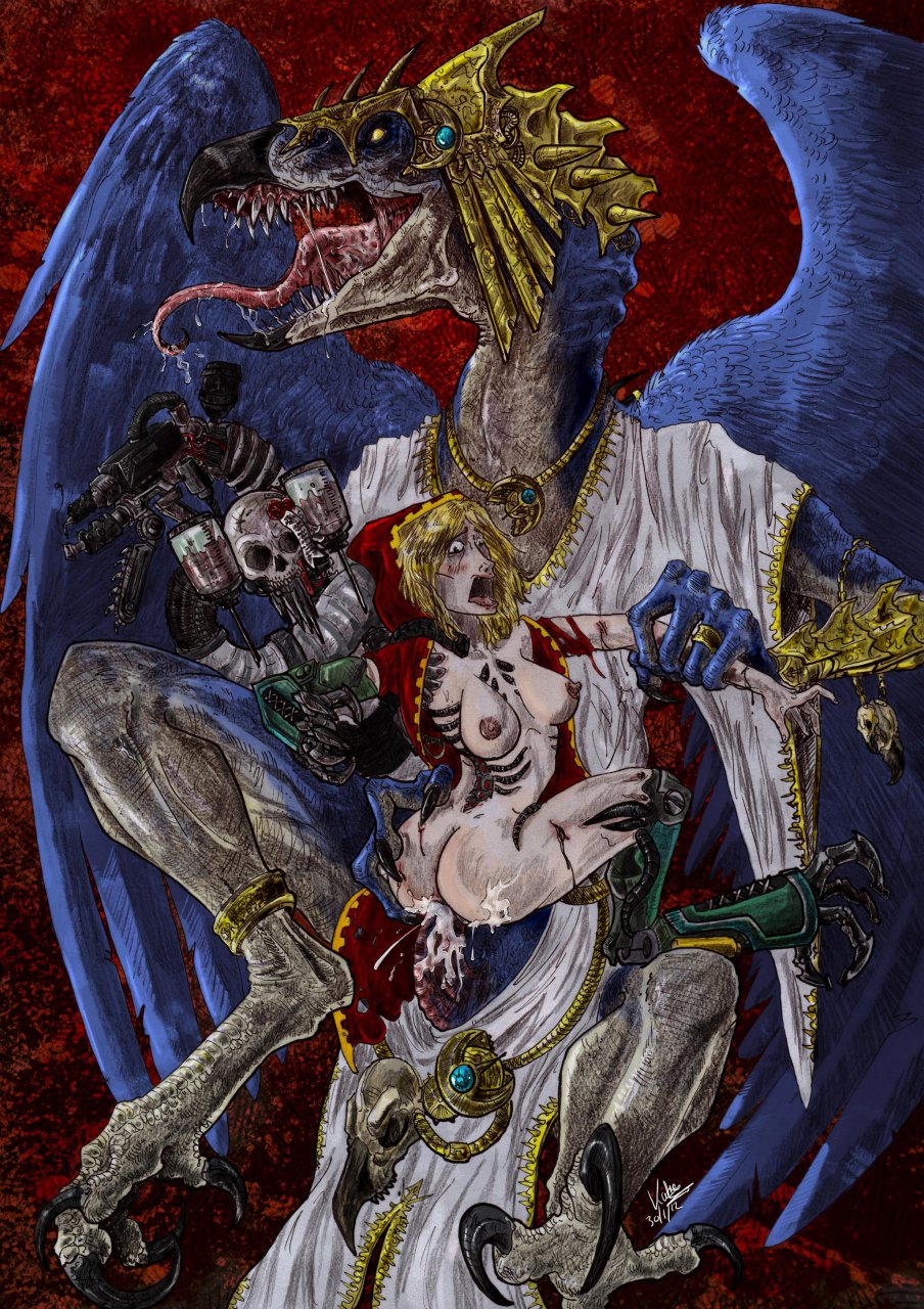 Rule34 – If it exists, there is porn of it / killveous, adeptus mechanicus, imperial guard, lord of change, techpriest, tzeentch / 114032