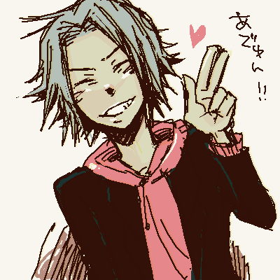 gokudera hayato, katekyo hitman reborn!, silver hair, lowres, 00s, 1boy, male focus, solo