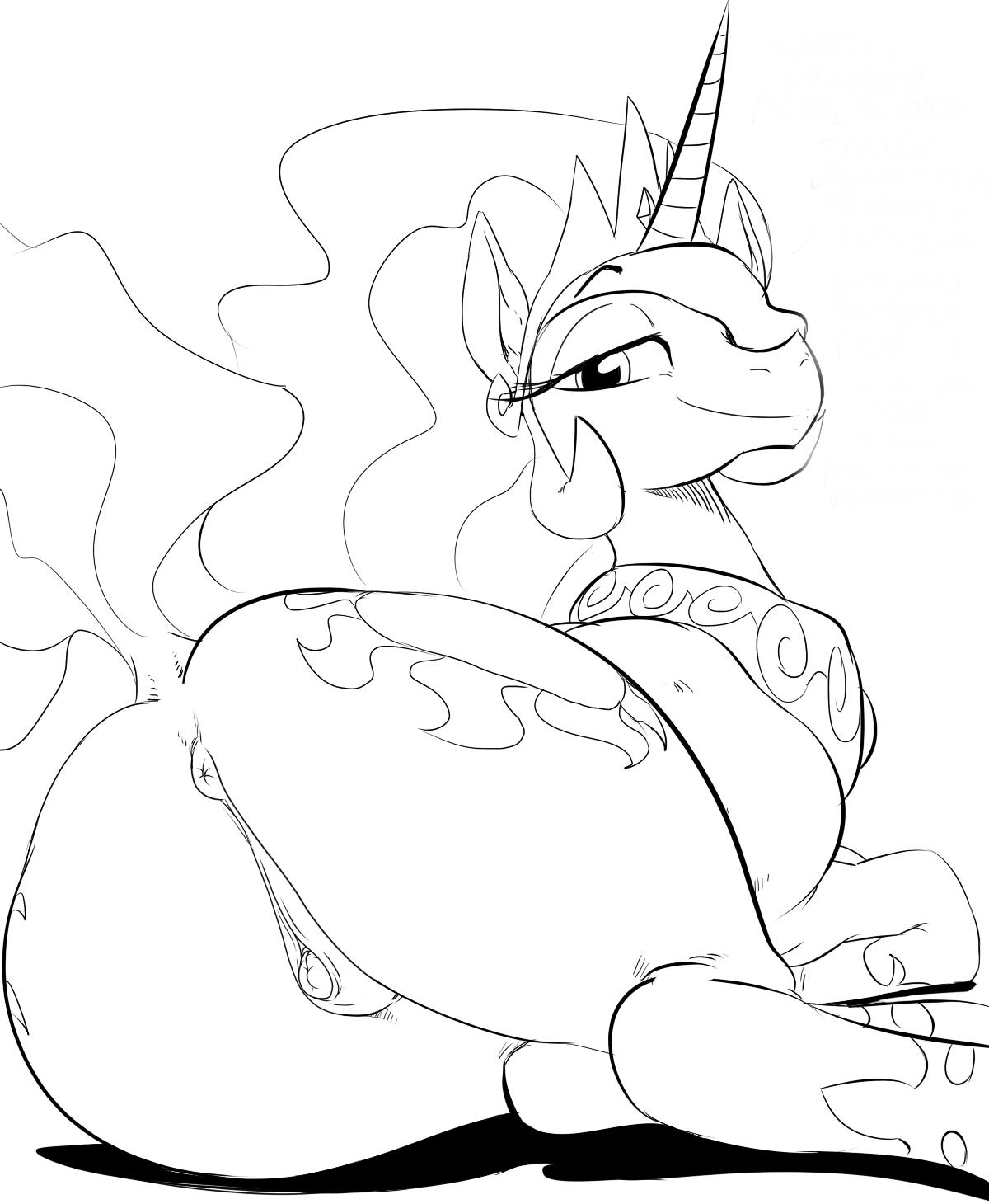 Rule34 – If it exists, there is porn of it / applesarcum, princess celestia / 114473