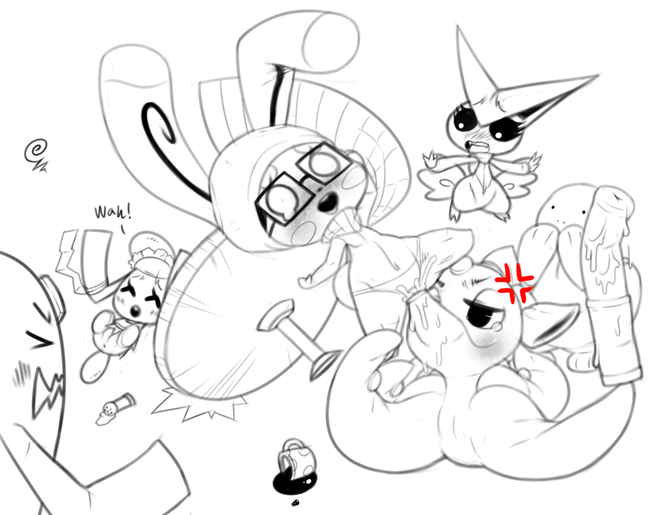 Rule34 – If it exists, there is porn of it / zeeman, octillery, quagsire, spinda, victini, wobbuffet, wynaut / 114739