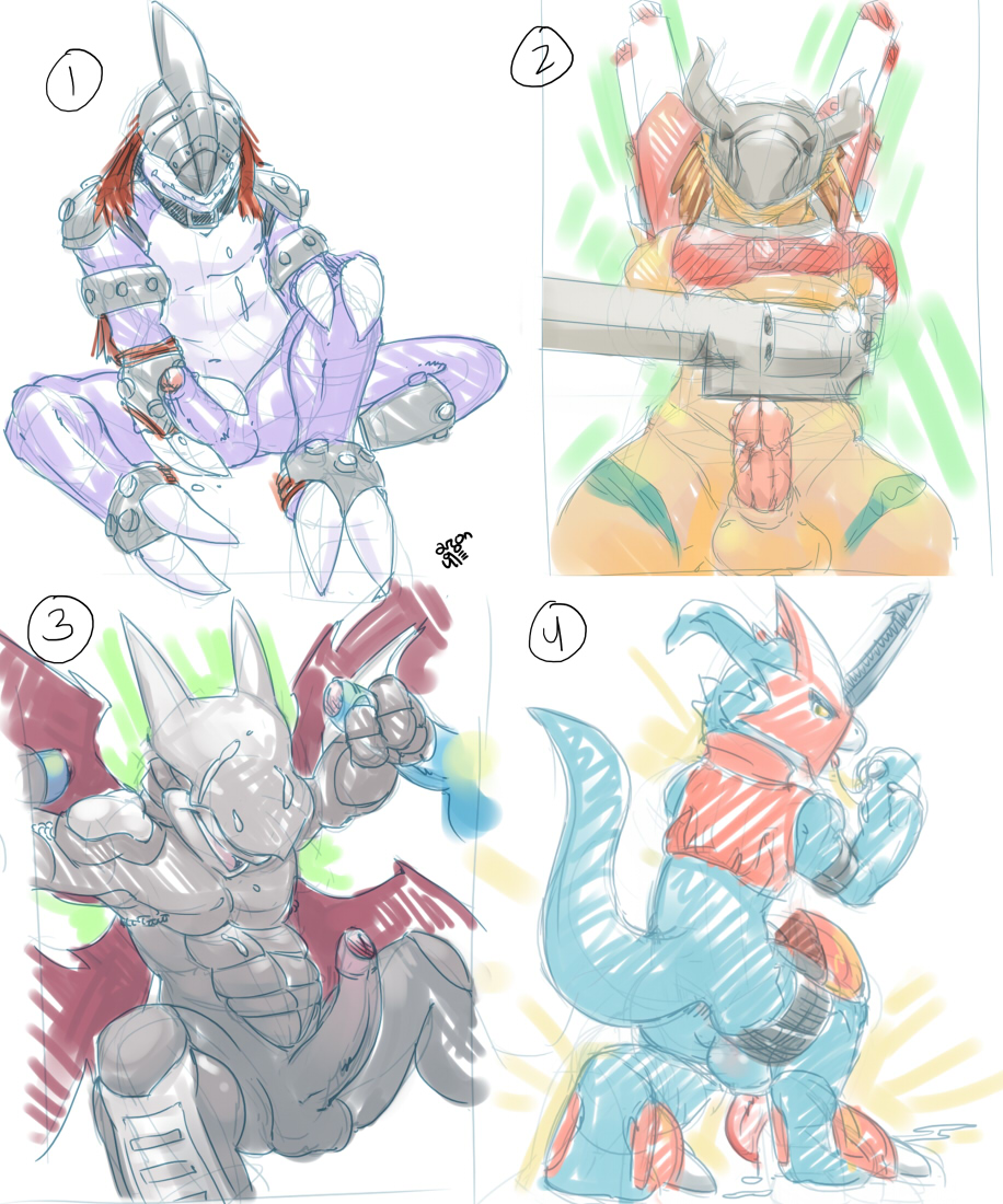 Rule34 – If it exists, there is porn of it / argon vile, cyberdramon, flamedramon, risegreymon, rizegreymon, strikedramon / 114934