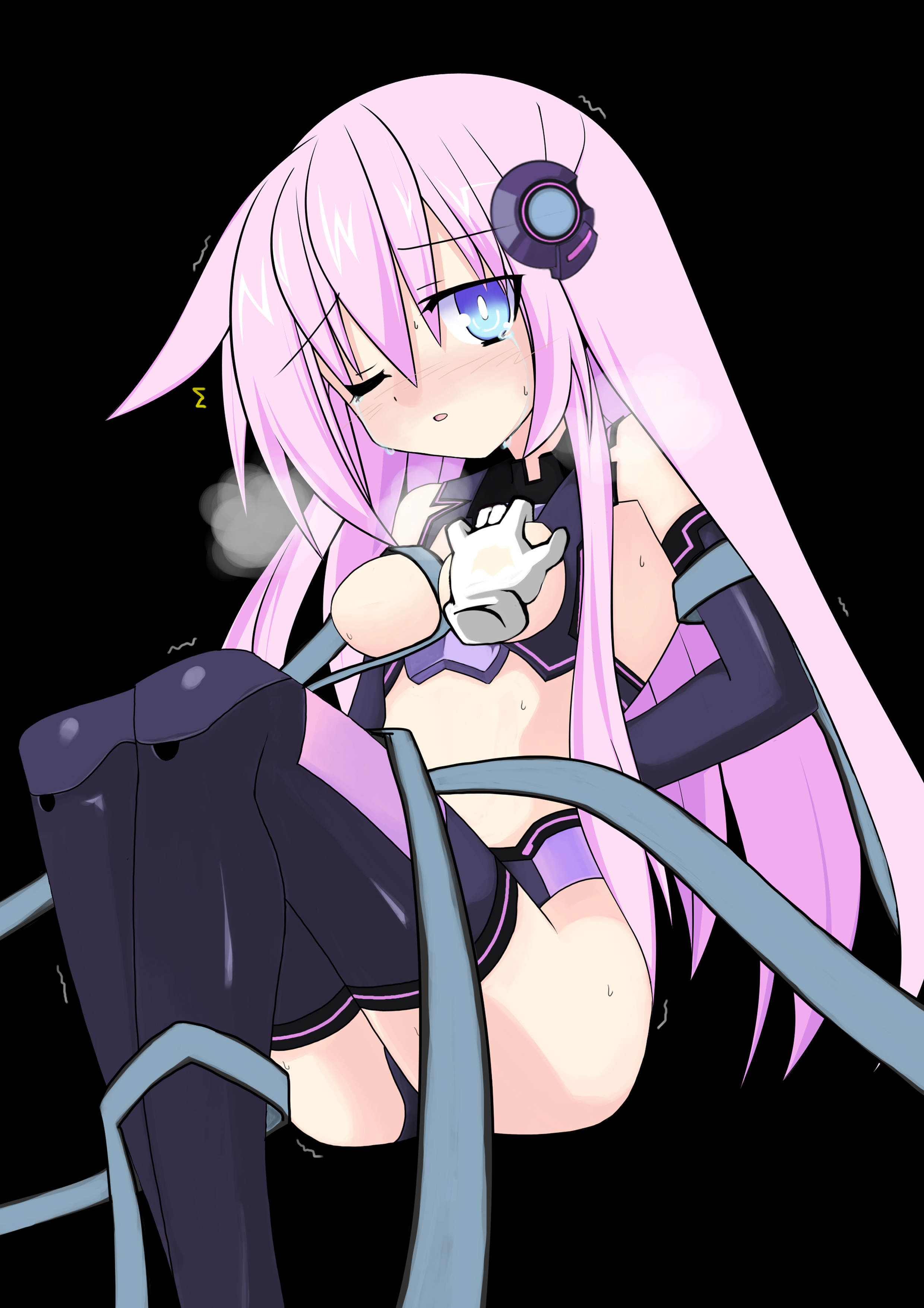 Rule34 – If it exists, there is porn of it / nepgear, purple sister / 115012