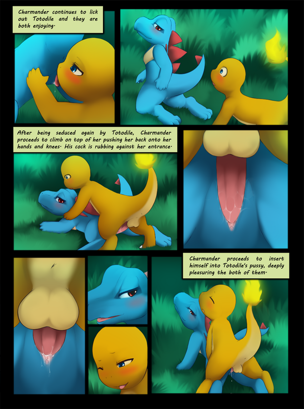 Rule34 – If it exists, there is porn of it / darkmirage, charmander, totodile / 115022